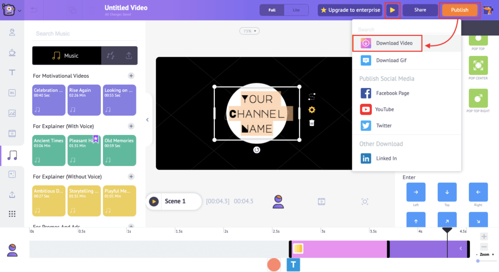 Animaker Drag Download for windows-getintopc