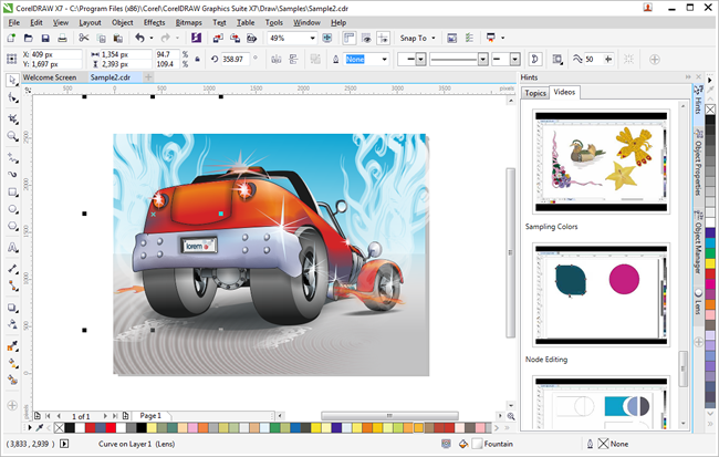 CorelDraw Graphics Suite X7